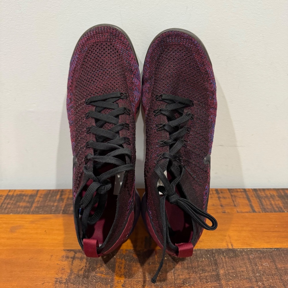 Nike Air VaporMax 2 Flyknit Mens 12 Team Red Racer Blue Running Shoes Sneakers - Picture 2 of 8